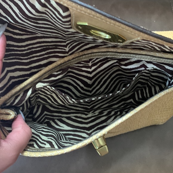 Coach tweed large clutch - Picture 4 of 5